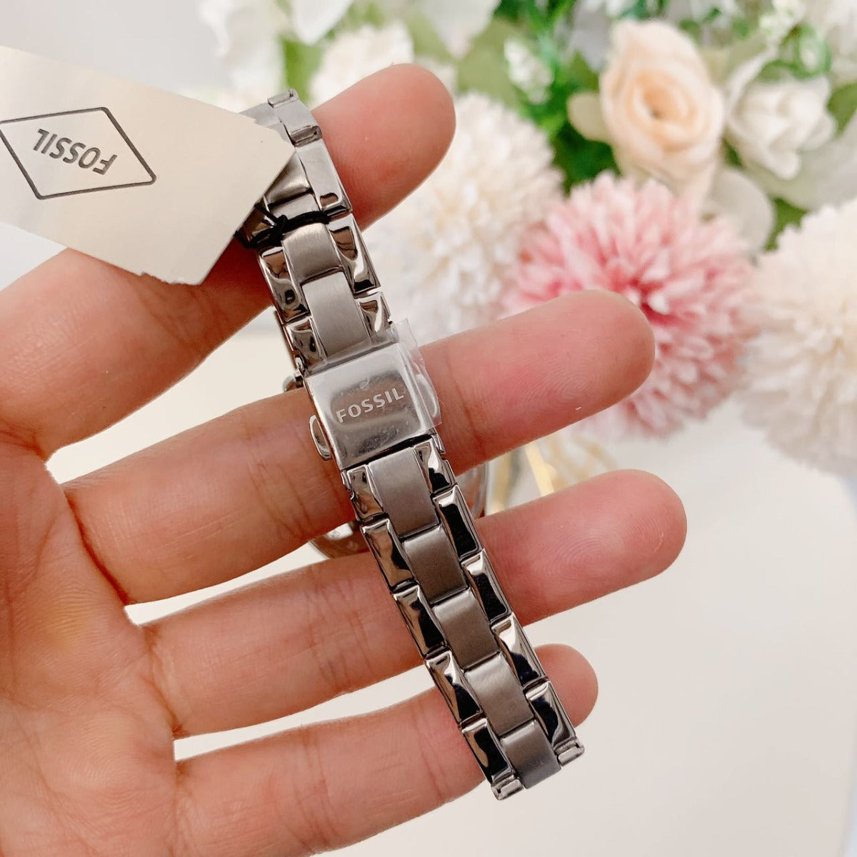 Fossil BQ3637 Rye Three-Hand Date Stainless Steel Watch Fossil BQ3637 Rye Three-Hand Date Stainless Steel Watch